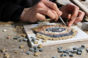 roman mosaic workshop